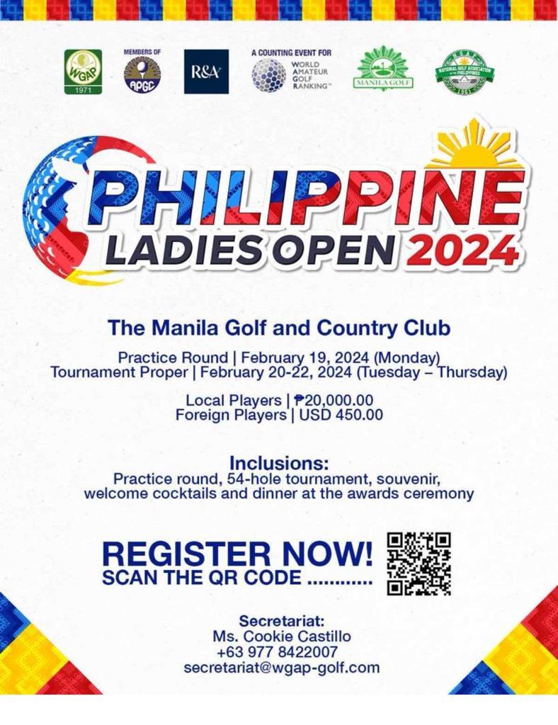 Philippine Ladies Open 2024